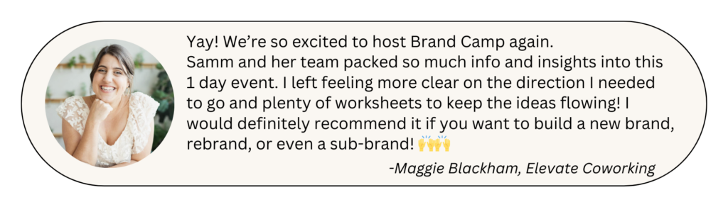 Maggie Blackham, Elevate Coworking, BizCo Studio Testimonial